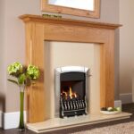 Flavel Caress Traditional Plus Gas Fire Slide Silver