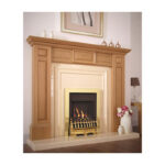 Flavel Windsor Traditional Plus Gas Fire Manual Control Brass
