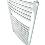 Stelrad Ladder Rail 1744x500 Curved/White