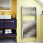 Stelrad Ladder Rail 1211x600 Straight/Chrome