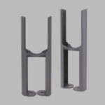 Henrad Decorative Floor Standing Feet(Pair) White