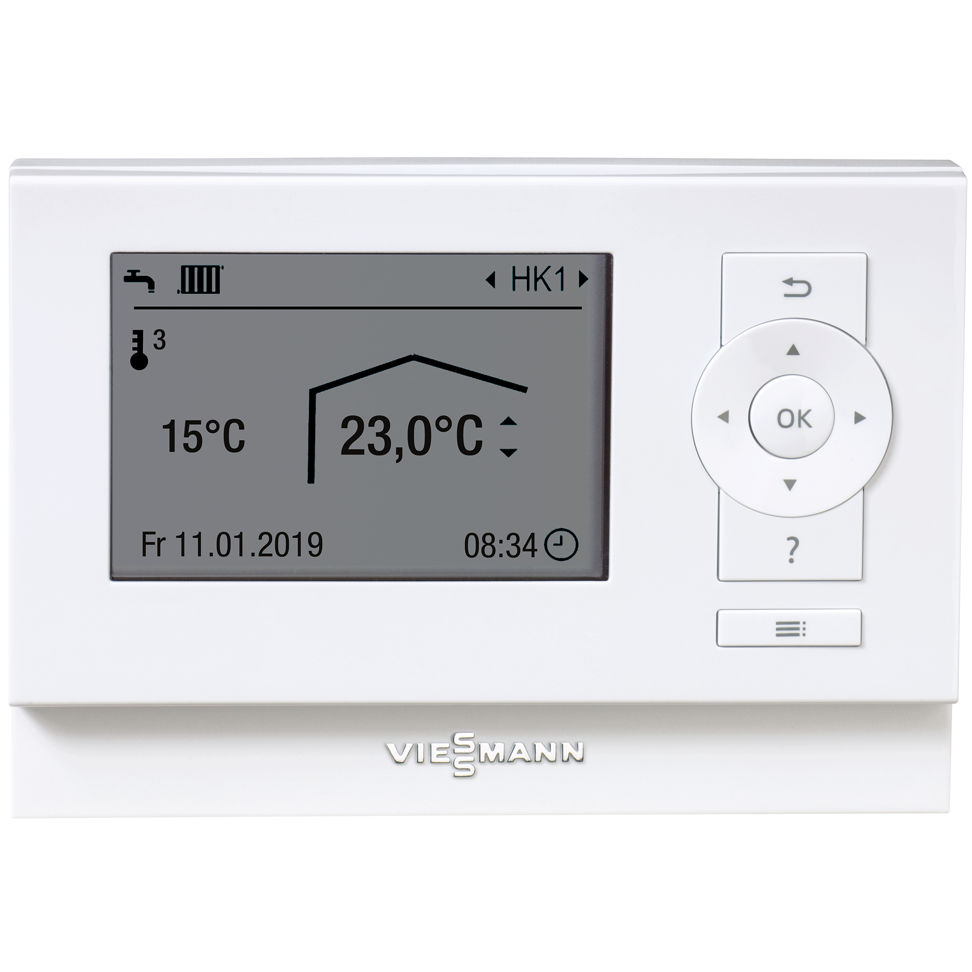 Product image for SKU 112396 Viessmann Vitotrol 200-E Remote Control Unit H/W - Image 1