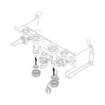 Viessmann 200-W System Boiler Locking Caps For Cylinder Connection