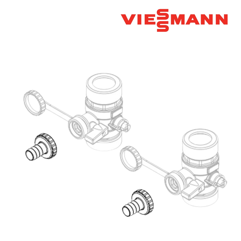 Product image for SKU 11275440 Viessmann Clamp Ring Fittings D28/22(450) - Image 1