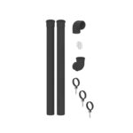 Viessmann Black Plume Management Kit