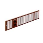 Smiths SS5 Dual Overlay Grille Brown