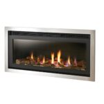 Crystal Denver Brushed Trim With Black Plain Interior  Logs