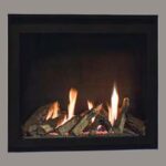 Crystal Tulsa Brushed Trim With Black Plain Interior  Logs