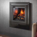 Crystal Gem Royale 4 Sided Gas Fire Pebbles Black