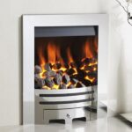 Crystal Gem Touch Control Black Trim/Black Sides Coal Gas Fire