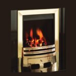 Crystal Super Radiant Inset RC Pebble/Brass Frame & Grace Fret
