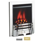 Crystal Super Radiant Inset RC Coal Chrome Frame & Grace Fret