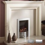 Crystal Diamond Contemporary Inset Fire MC Coal Chrome