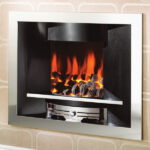 Crystal Emerald Hole In The Wall Fire MC Brushed Chrome Sides Coals
