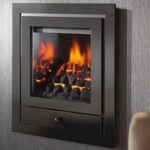 Crystal Gem Royale 3 Sided Gas Fire Bronze