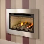Crystal Boston CF1 RC Logs Cream Inter Brushed Steel Trim