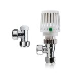 Honeywell Valencia Traditional TRV & Lockshield D/off 15mm Angled