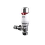 Drayton TRV4 Thermostatic Radiator Valve & Integral Head Angle 10mm