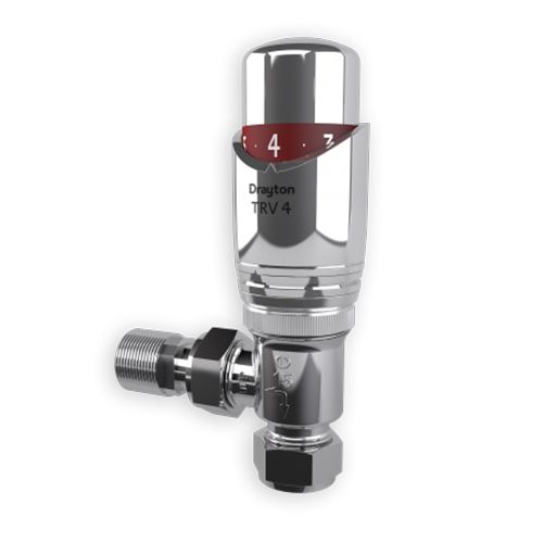 12018301-1.jpg Drayton Chrome TRV4 15mm Angled With Lockshield - Image 1