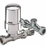 Danfoss 8/10/15mm RAS-D2 Straight All Chrome c/w L/S