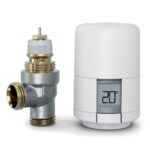 Hive Smart TRV Head And Body - White