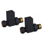 Cubic Straight Valve Anthracite - Pair