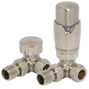 Product image for SKU 135420SN Chelsea Corner Valve Satin Nickel - Image 1