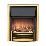 Dimplex Lerwick Electric Fire Brass