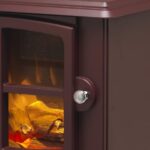 Dimplex Brayford Optiflame Burgundy Stove