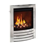 Design High Eff Deepline Gas Fire/Design Trim Chrome