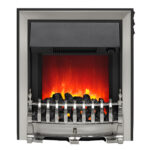 Be Modern Fazer 16" Elec Inset Fire c/w Spacer Chrome