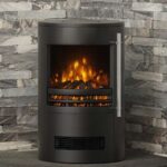Be Modern Tunstall(Cylinder) 2kW Electric Stove Black