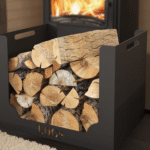 Be Modern SQ Log Basket Branded
