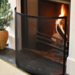 Be Modern Curved Log Basket Black