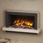 Be Modern 41" Huxton Pryzm 5D 750 Timber Wall/M Suite(Ash Wht)
