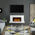 Be Modern 53" Vardo Pryzm 5D 750 Timber Suite(Ice White/Feather)