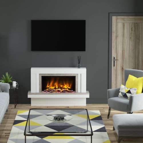 144158IW-1.jpg Be Modern 53" Vardo Pryzm 5D 750 Ice White(Plinth Only) - Image 1