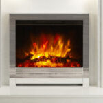 Be Modern Pryzm 22" Electric Fire - Edge Chrome Fascia