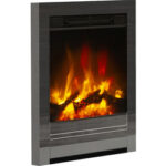 Be Modern Pryzm 16" Electric Fire - Choll Anth/Black Nickel Fascia