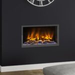 Be Modern Pryzm 16" Elec Fire - Devotion Fasica Brushed Steel