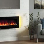 Be Modern Beacon Electric Large Inset Stove P2907 c/w Remote Black