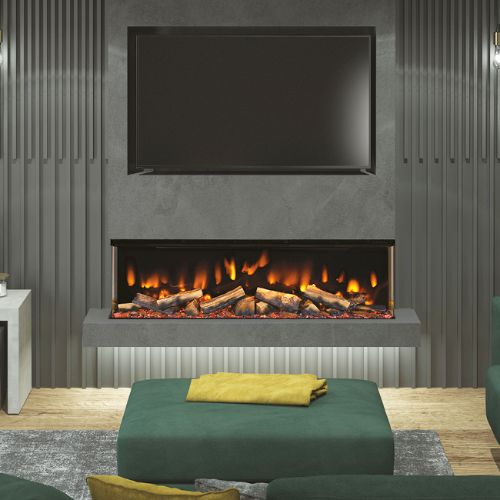 14419201-1.jpg Be Modern Arteon Fire Pryzm 3 Sided 1500-3SL(1.5kW Engine) - Image 1