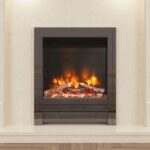 Be Modern Arteon 16 Inset Elec Fire - Inclu Ray Fascia In Black Nickel