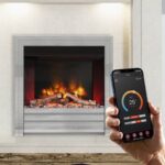 Be Modern Arteon 22 Inset Elec Fire - Inclu Ray Fascia In Chrome