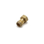 Prima Plus comp straight tap connector 15mm x 3/4"
