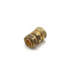 Prima Plus comp straight tap connector 22mm x 3/4"