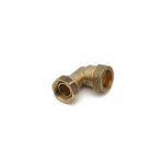 Prima Plus comp bent tap connector 22mm x 3/4"