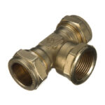 Prima Plus dzr thread FI centre tee 22x22x3/4"FI