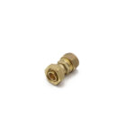 Prima Plus dzr comp straight tap connector 15mm x 1/2"