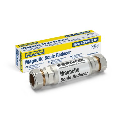 231170-1.jpg Fernox 22mm Compression Magnetic Scale Reducer 62302 - Image 1
